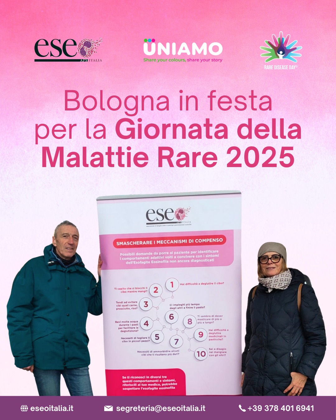 Bologna in Festa per la giornata delle Malattie Rare 2025