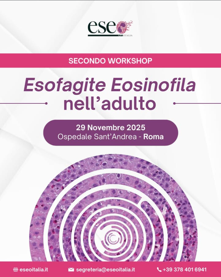 Secondo Workshop sull’Esofagite Eosinofila nell’adulto,