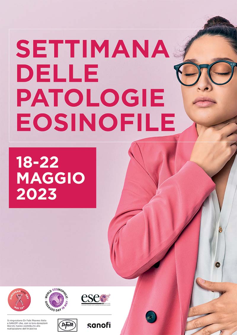 Salute, ESEO Italia: al via la Settimanadi sensibilizzazione per le patologie eosinofile